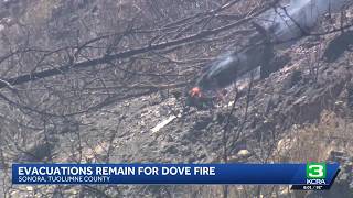 Dove Fire | Mandatory evacuations prompted in Tuolumne County