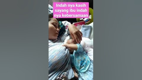 memberi asi sambil tiduran indah nya kasih sayang ibu. #cutebaby #viral #busui