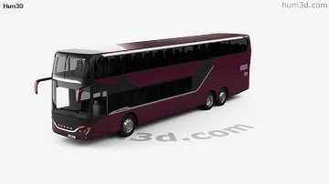 Setra S 531 DT bus 2018 3D model by 3DModels.org