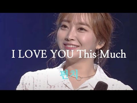 I Love You This Much (이만큼 난 너를 사랑해) [노래 펀치 (Punch)] (2022년) [가사 자막]