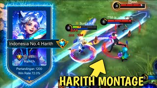 UNLI DASH HARITH MONTAGE SUPREME INDONESIA | Surzz AS HARITH TOP GLOBAL - MOBILE LEGENDS