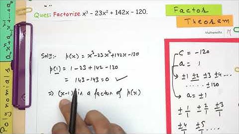 Example 10 Chapter 2 Class 9 | Polynomials | Factorise cubic or degree 3 polynomials | NCERT Maths