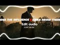 under the influence x i was never there - chris brown & the weeknd [edit audio]