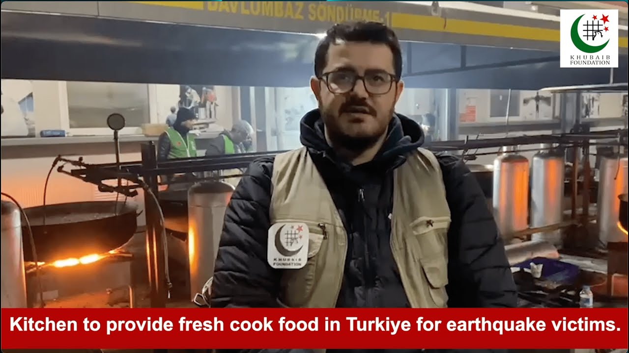 Khubaib foundation Kitchen is providing cooked food to the earthquake ...