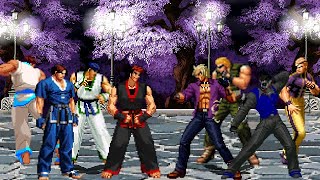 [KOF Mugen] Memorial | Kim-Jae, Kim-Dong, Kim, OG-Kim vs Shen-Woo, John, Ramon-D, Robert-MT [ 4vs4 ]