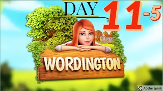 WORDINGTON Words & Design DAY 11 -5 (New Day 10) answers gameplay android ios