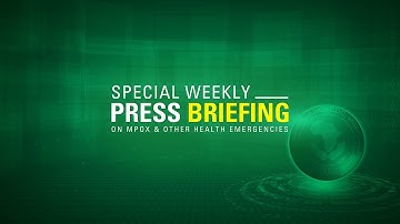 Special Briefing on Mpox & other Health Emergencies || Nov. 20, 2025