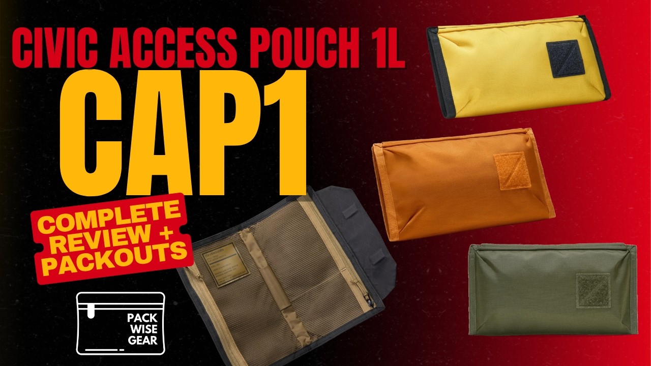 EVERGOODS CAP1 Review: The Most Versatile 1L EDC Pouch?