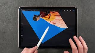 Edit Photos with Procreate - How to Remove Objects in a Photo with Digital Paint screenshot 5