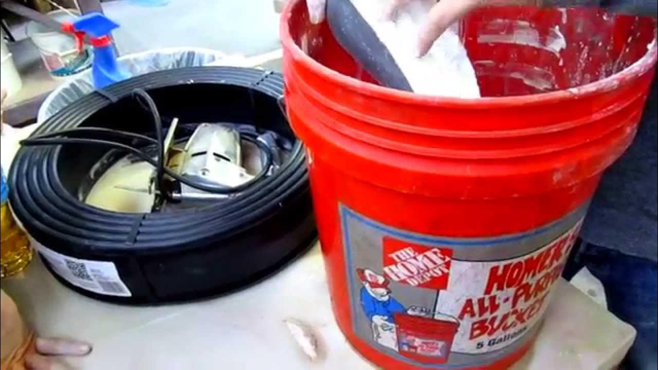 MVI 0280 Directions for mixing pottery plaster 1 Ceramics 1 ACC YouTube