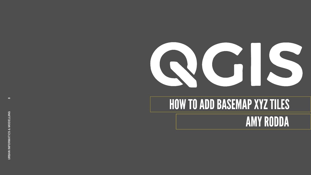 08_ QGIS | How to Add Basemap XYZ Tiles - YouTube