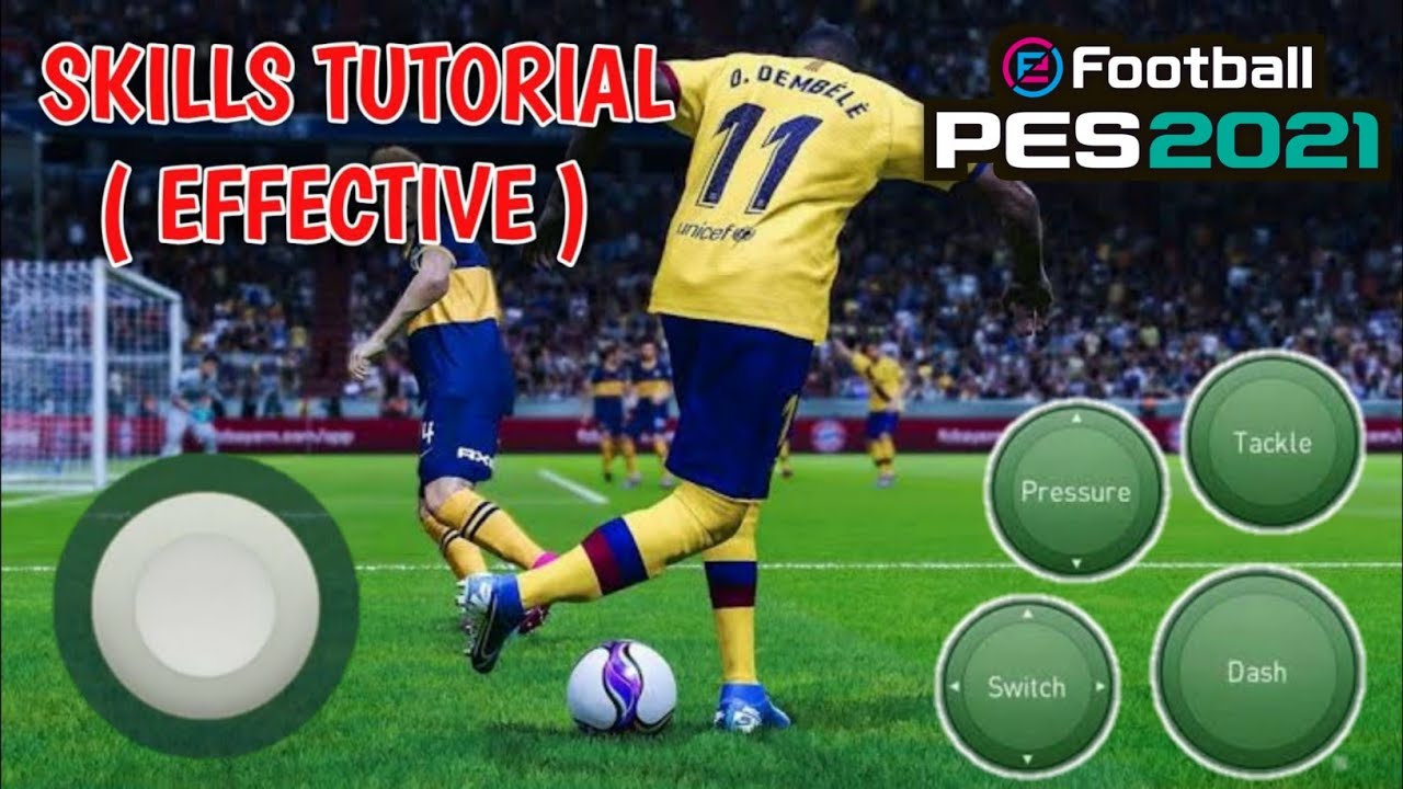 How to Perform skills in Pes 2021 Mobile (Effective