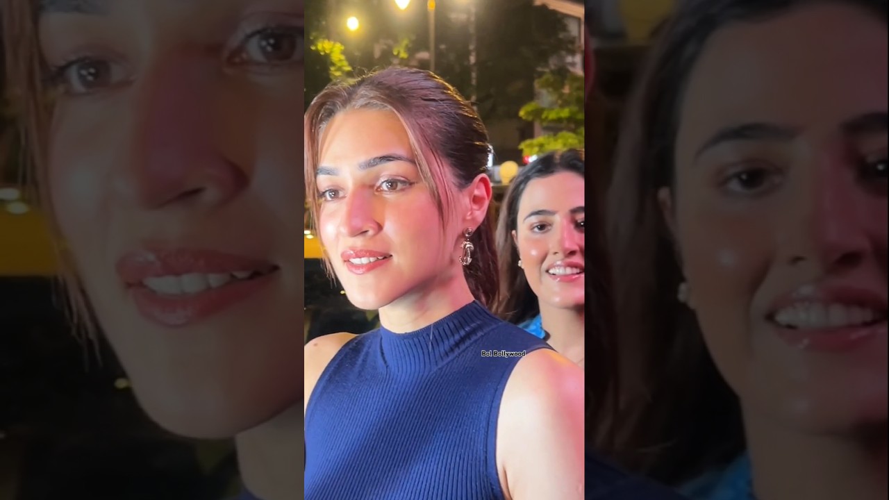 Kriti Sanon Spotted in Bandra 