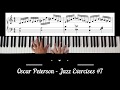 Oscar peterson  jazz exercises 7 by silas palermo