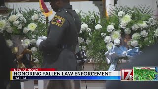 Honoring fallen law enforcement in Raleigh