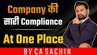 Pvt Ltd Company Compliance कैसे करें|  5 Lac  की Penalty से बचे | By CA Sachin