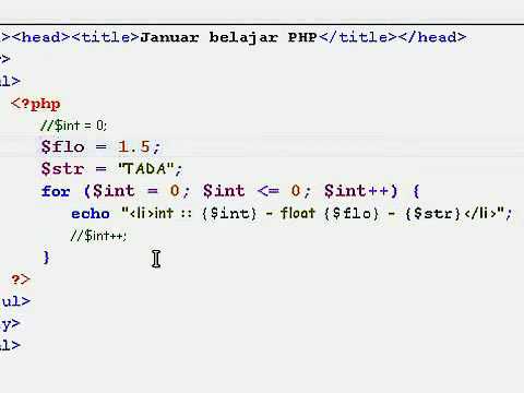 20. php - loop for