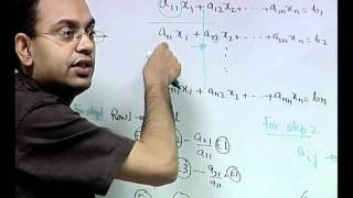 Mod-01 Lec-22 Solution of Systems of Linear Algebraic Equations: Elimination Methods