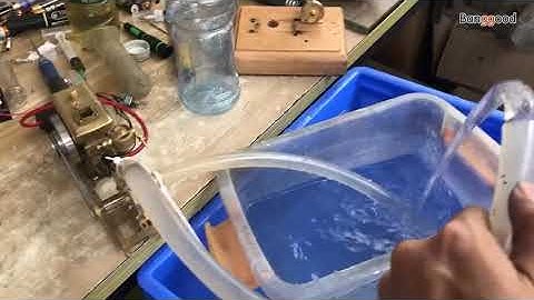 Mini Gasoline Engine Model  Water-cooled Cooling generator