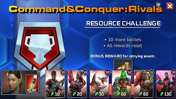 C&C Rivals VIewer Deck Challenge Resouce Blitz!