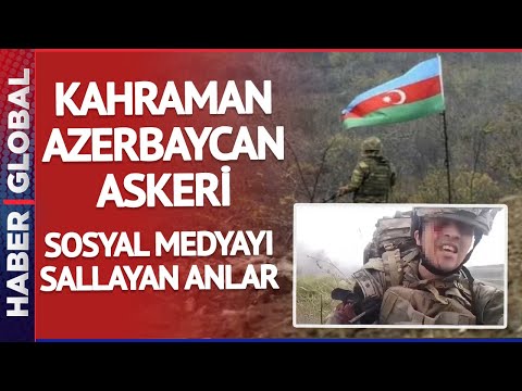 Kahraman Azerbaycan Askeri Gazi Olduğu Anı Coşkuyla Karşıladı!