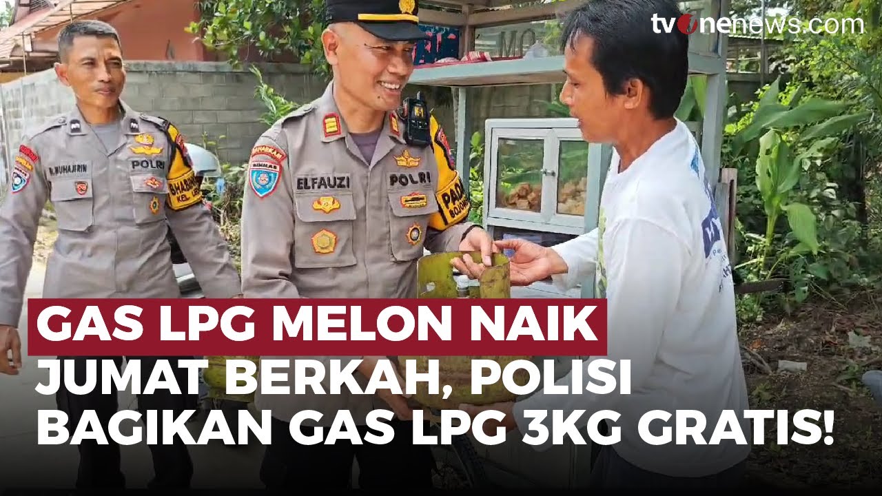Harga LPG Melon Meroket! Polisi di Bojonegoro Beri Bantuan untuk Pedagang | OneNews Update