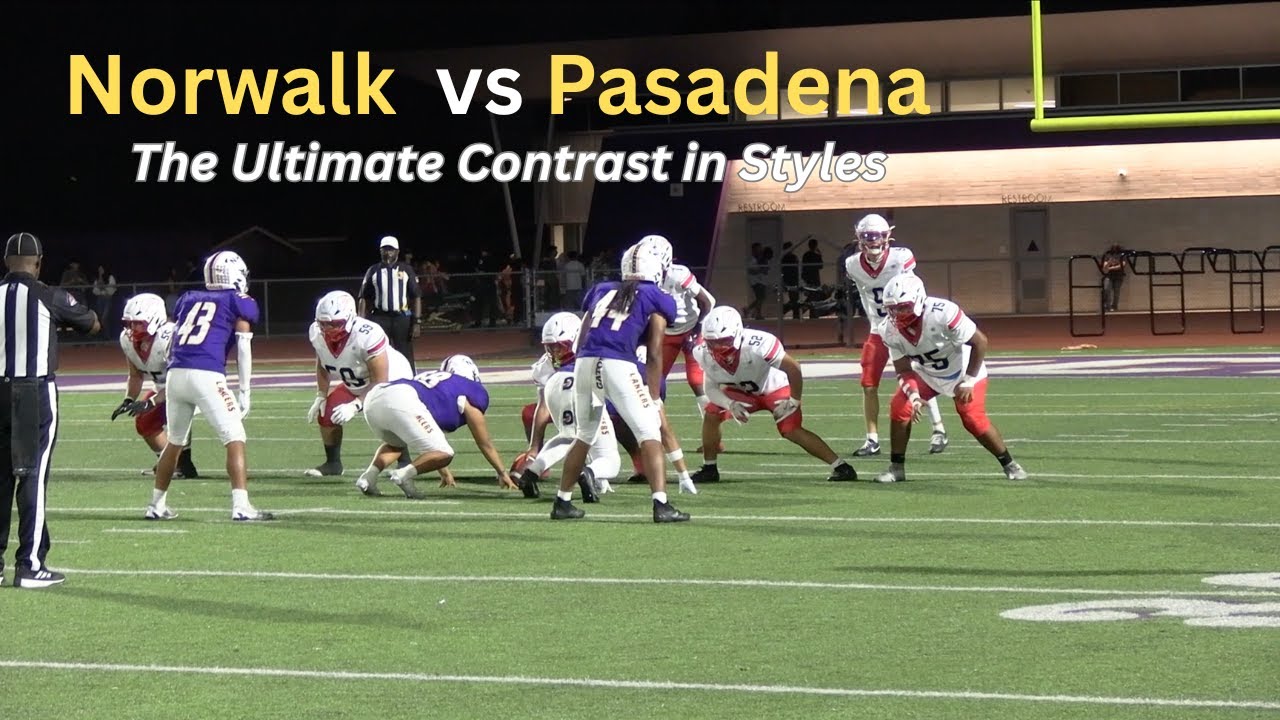 Pasadena vs Norwalk High School Football Highlights played on 09/05/2025