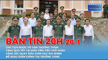 Chủ tịch nước Võ Văn Thưởng thăm, tặng quà tết tại đảo tiền tiêu Thổ Châu | Tin nóng 20H