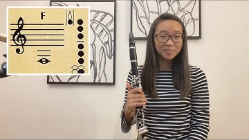 How to Play the Lowest F and E on Clarinet! - Clarinet with Irene