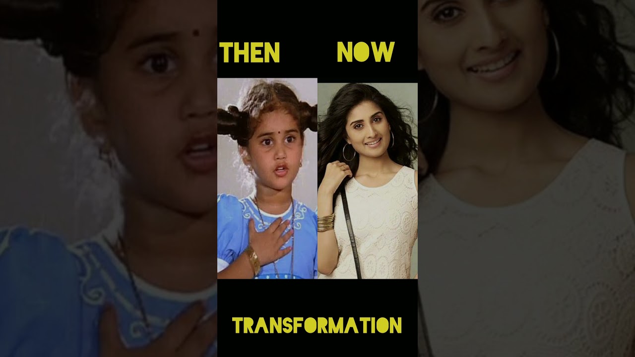 Baby shamili childhood photo vs now