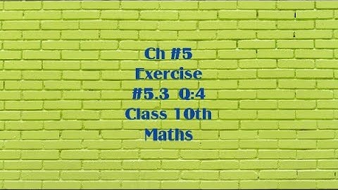 Venn Diagram EX#5.3 Q:-4 maths class:-10th