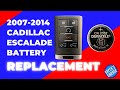 Cadillac / GM Key Fob Battery Replacement! (The Right Way)