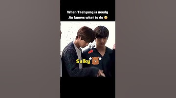 Taejin: Jin has practice 😂 #taejin #bts #ytshorts #btsshorts #jin #taehyung
