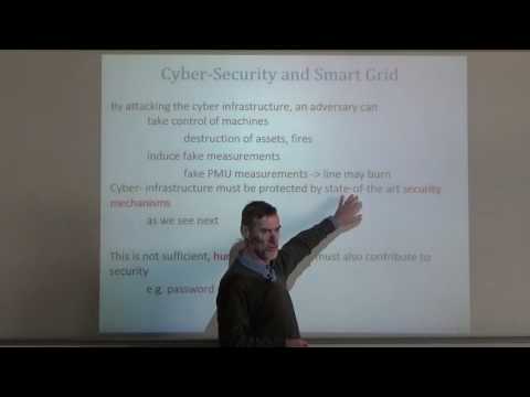 EPFL Smart Grids Technologies course 2016-2017 - Security, Part 1