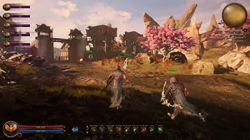 Ashes Of Creation Ranger Gameplay PvE Experience PAX WEST 2017