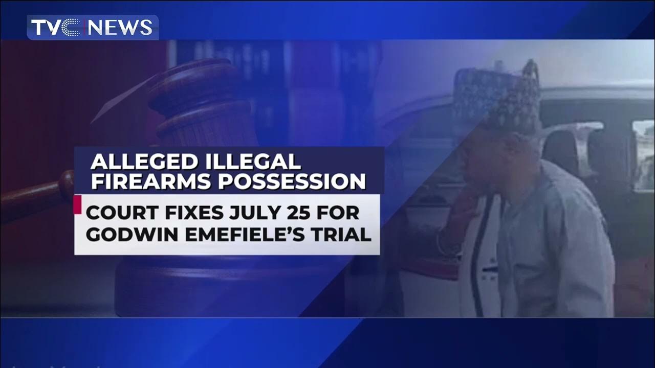 Court Fixes July 25 For Godwin Emefiele’s Trial