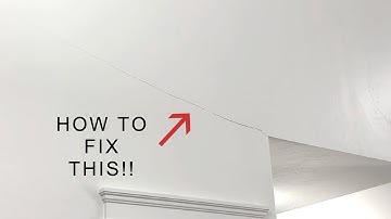 How to Repair a Crack in Drywall