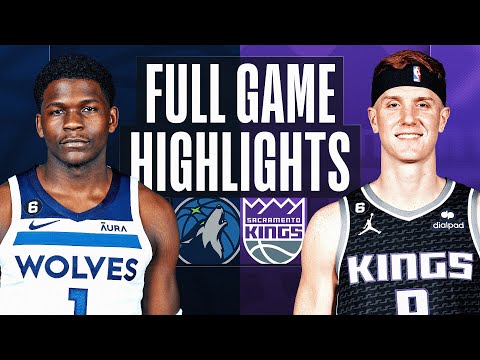 TIMBERWOLVES at KINGS | FULL GAME HIGHLIGHTS | March 4, 2023