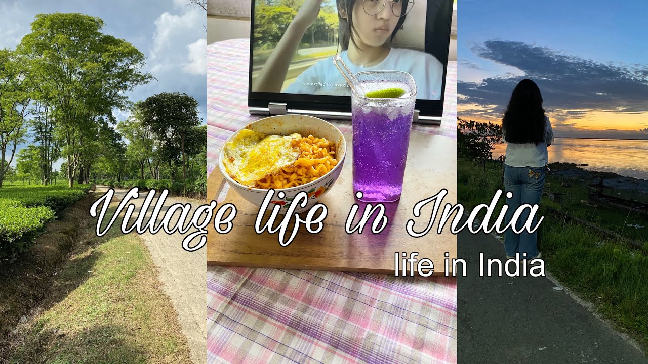 Village life in India ✨|| Life in Assam || butterfly pea soda || aesthetic vlog ✨🌷