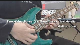 Everything Burns (ft. Beartooth) - Tom Morello - FF14 Guitar cover