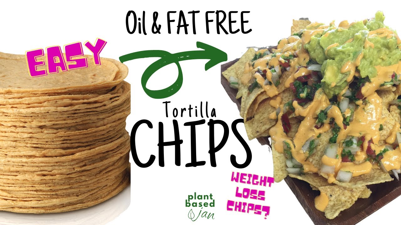 Easy Fat Free Homemade Tortilla Chips Bake Up A Bag or Two Up Next