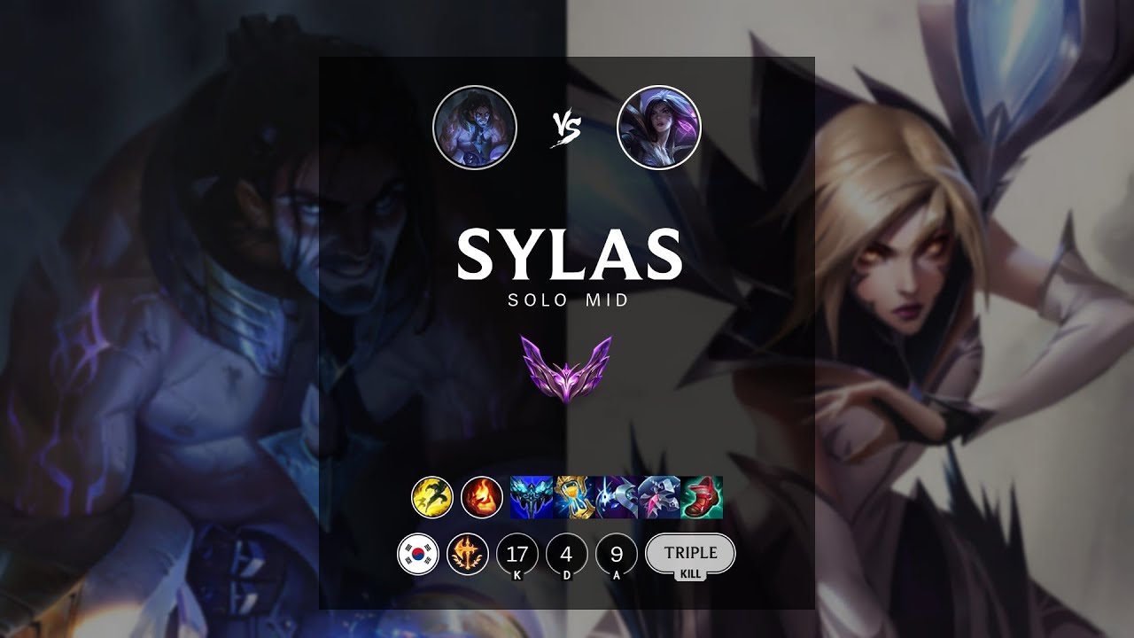 Sylas Mid vs Kai'Sa - KR Master Patch 12.6