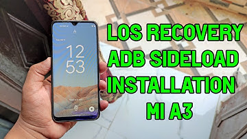 Flashing Rom on MI A3 LOS RECOVERY.exe
