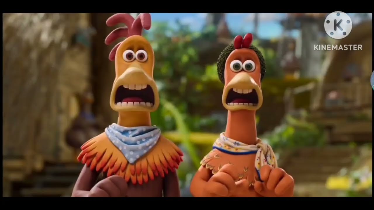 Ginger and Rocky Molly Scared Chickens Gets Grinch/April and Casey/Black April Hates Shrek 