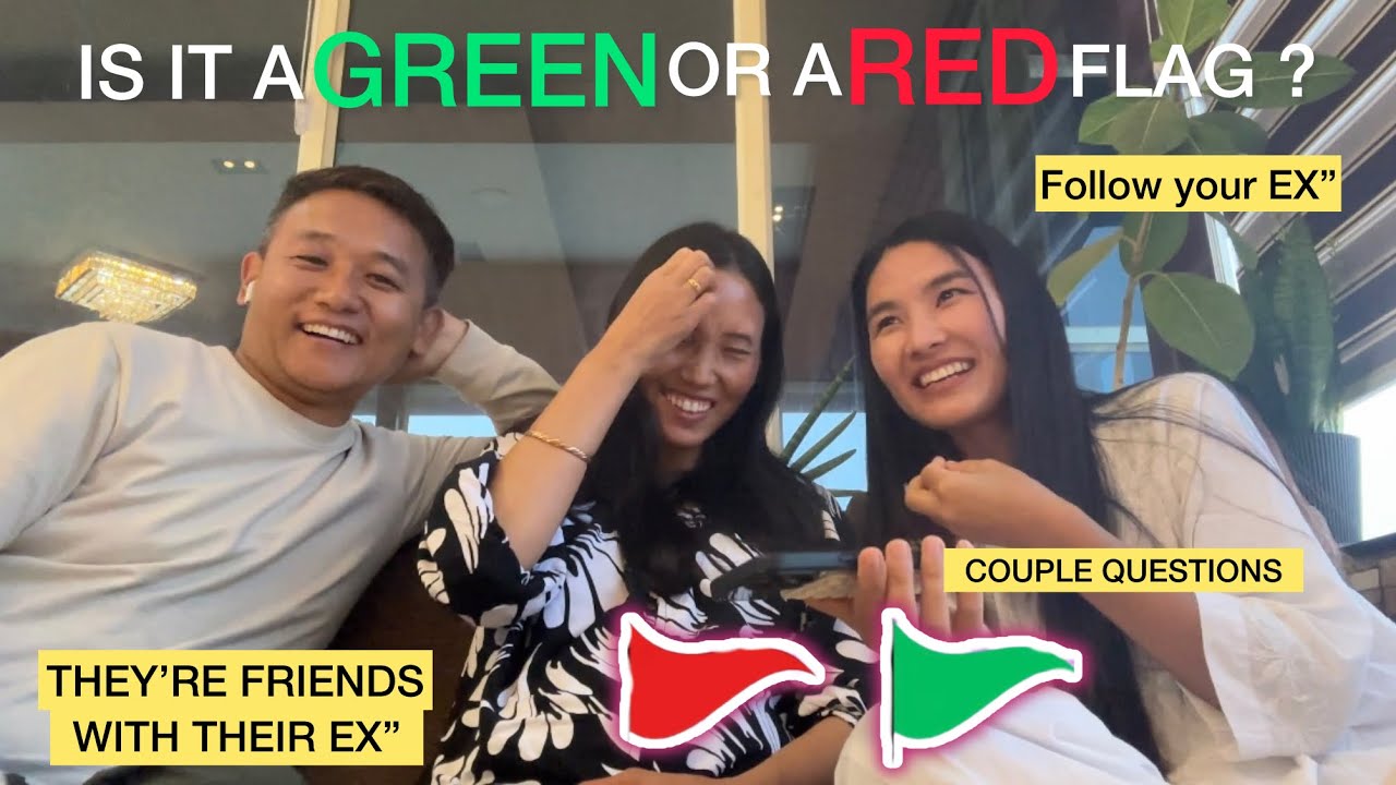 Would you call this a RED or GREEN flag? 