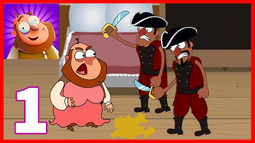 Save The Pirate - Gameplay Walkthrough Part 1 Levels 1-15 (Android,iOS)