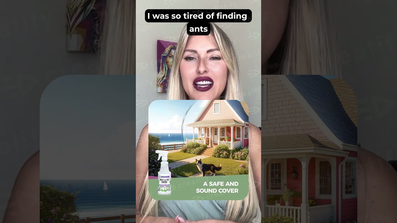 Peppermint Oil Insect & Pest Control Spray – 16oz Natural Plant Based Bug Killer for Spiders, Ants,