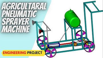 AGRICULTURAL PNEUMATIC SPRAYER MACHINE | Agriculture Spray Machine| MECHANICAL ENGINEERING PROJECT