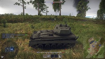 War Thunder Falcon AA action