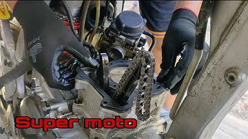 Suzuki Drz400 Super moto engine lost compression solved